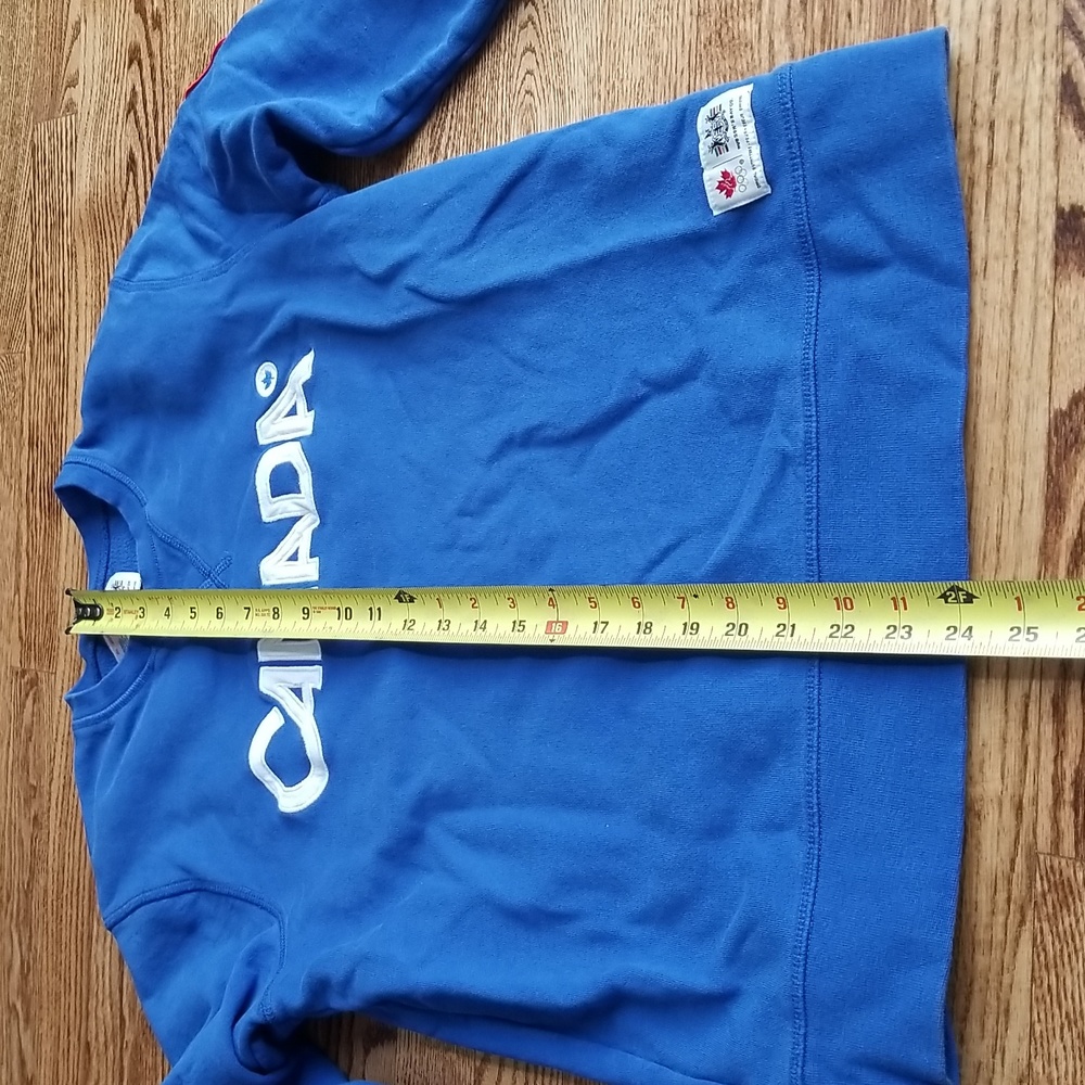 (S) HBC Hudson's Bay Co. Men's Official Canada Olympics Sweatshirt 100% Cotton - Picture 7 of 10